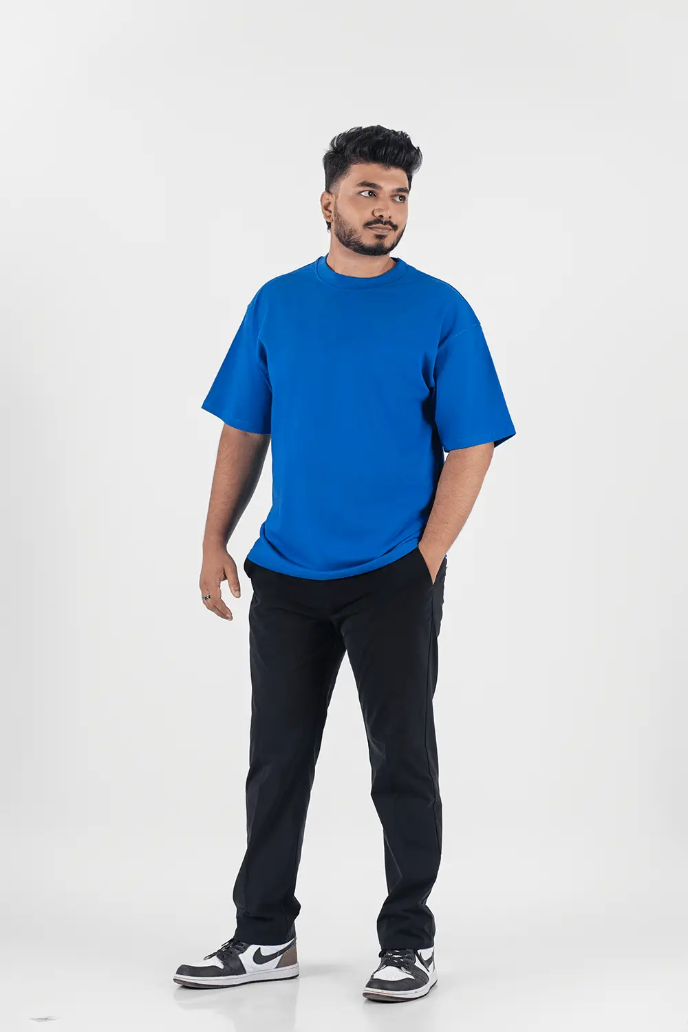 Electric Blue Oversized T-shirt (Unisex)
