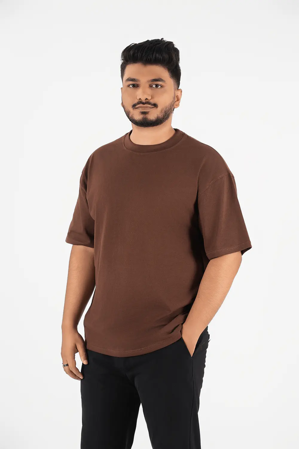 Chocolate Brown Oversized T-shirt (Unisex)