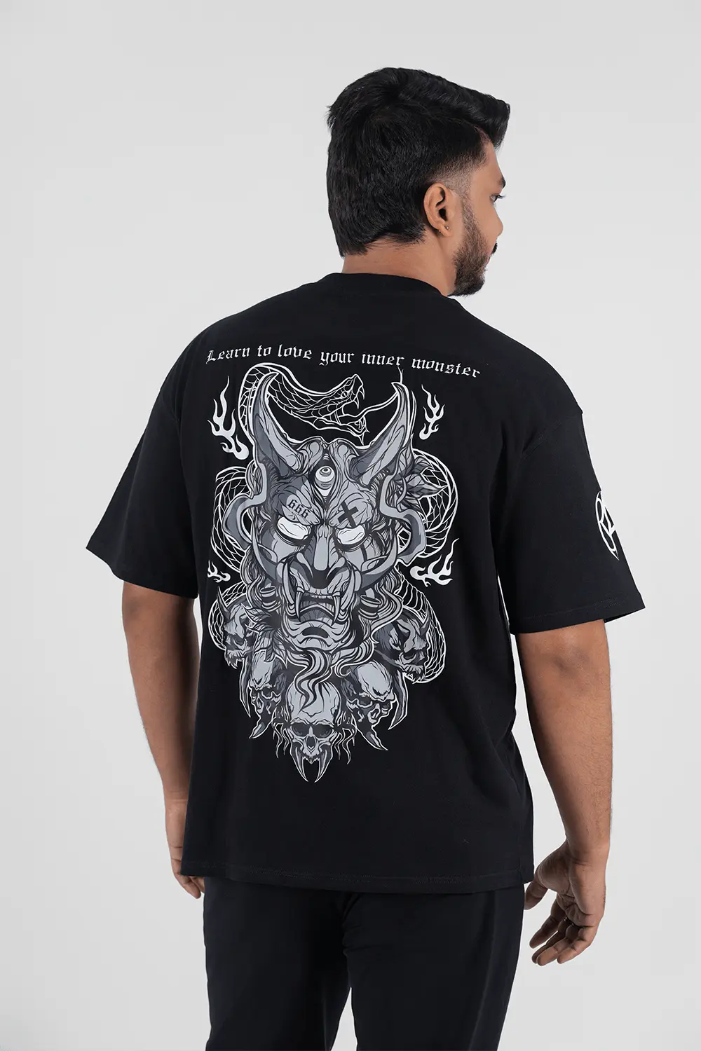 Love Your Inner Monster Premium Oversized Black (Unisex)