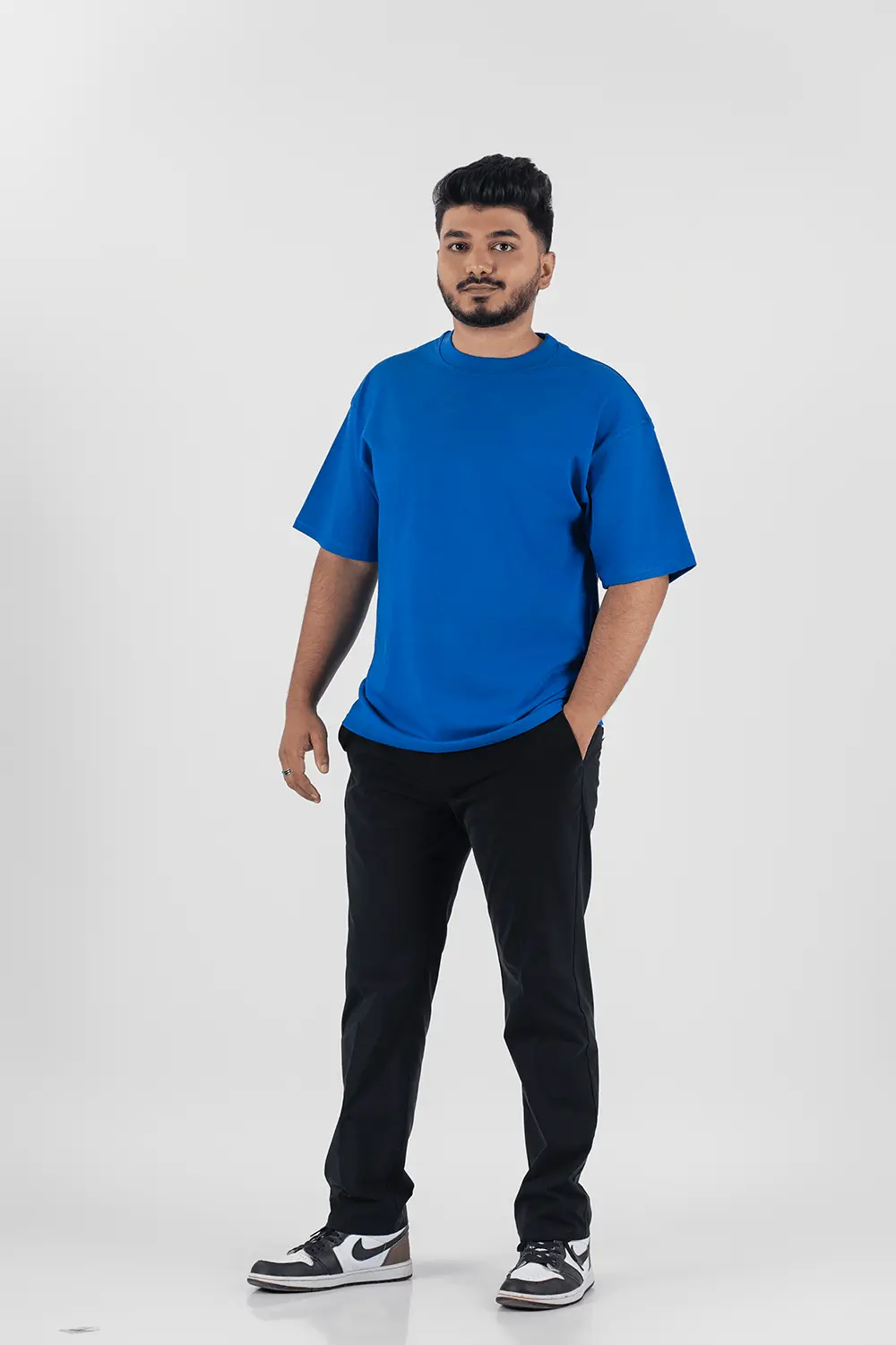 Electric Blue Oversized T-shirt (Unisex)