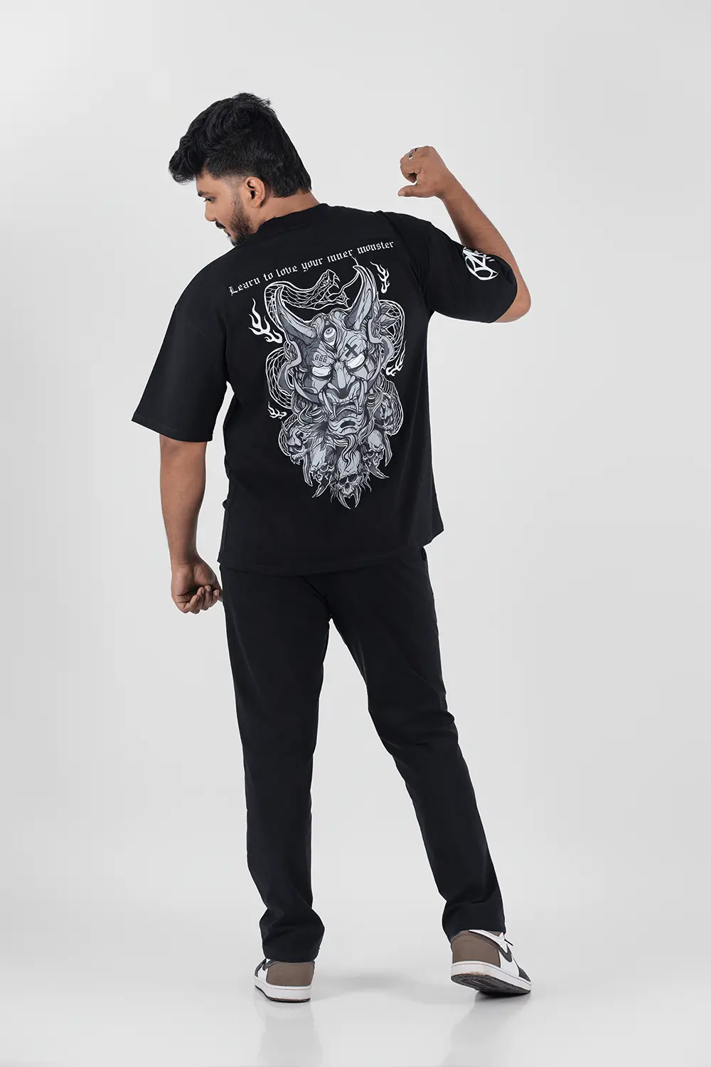 Love Your Inner Monster Premium Oversized Black (Unisex)