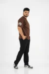 Aghori Baba Skull Premium Oversized Chocolate Brown (Unisex)