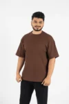 Chocolate Brown Oversized T-shirt (Unisex)