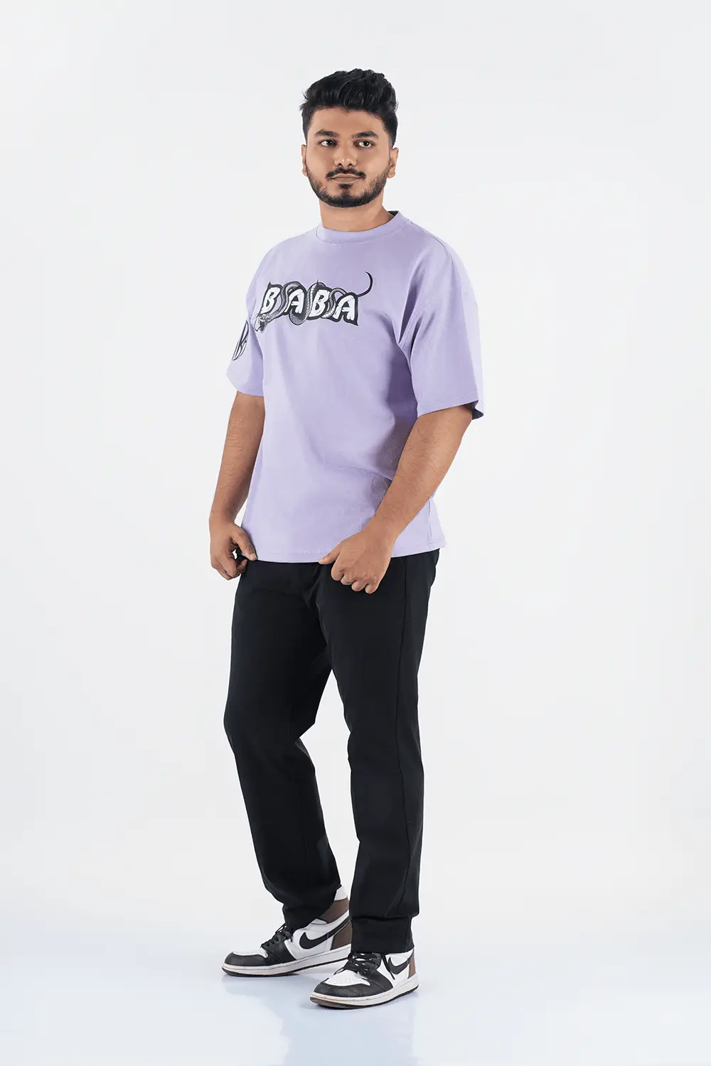 Snake Baba Premium Oversized Levender(Unisex)